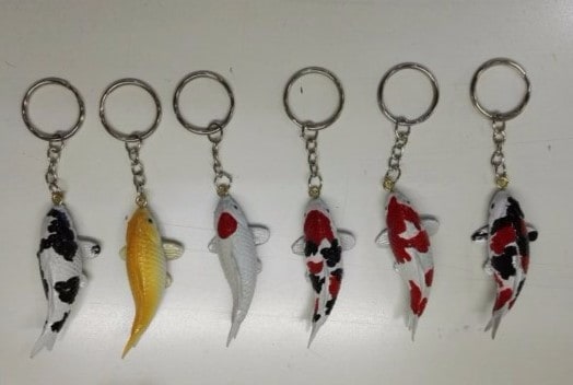 koi fish keychain for sale free shipping