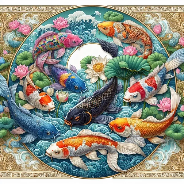9 koi fish meaning 