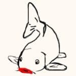 Kuchi-beni koi fish