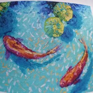 koi fish paintings for sale