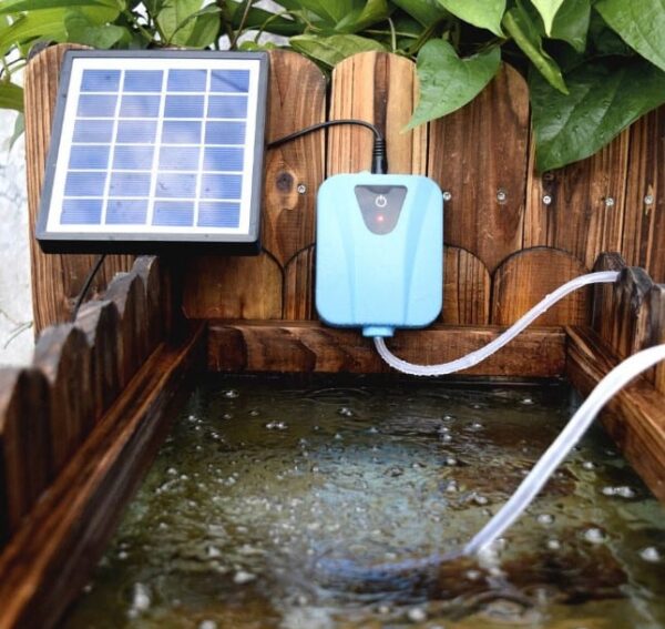 solar powered pond aerator