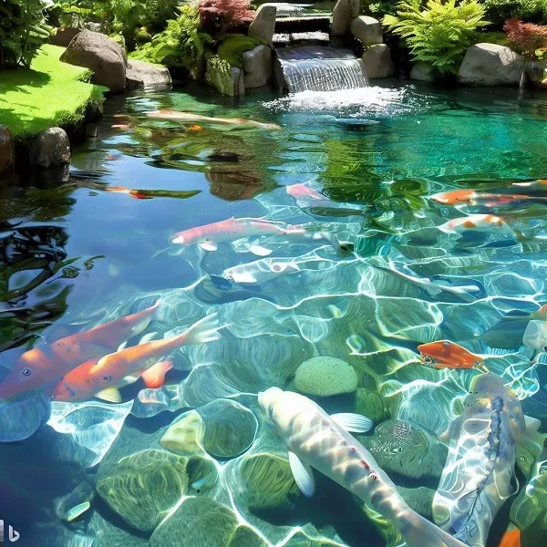 Crystal clear koi pond: How to choose the perfect filter size for your aquatic oasis