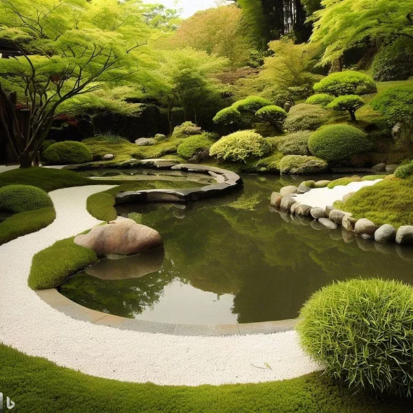 Japanese Zen Garden Pond Design