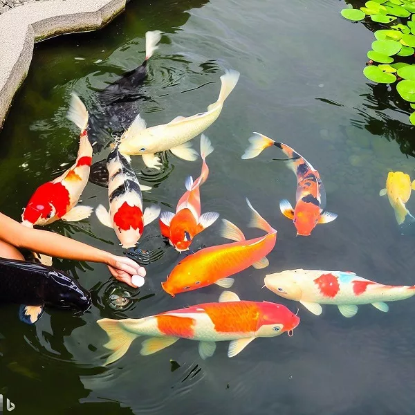 How many koi in a pond is lucky 