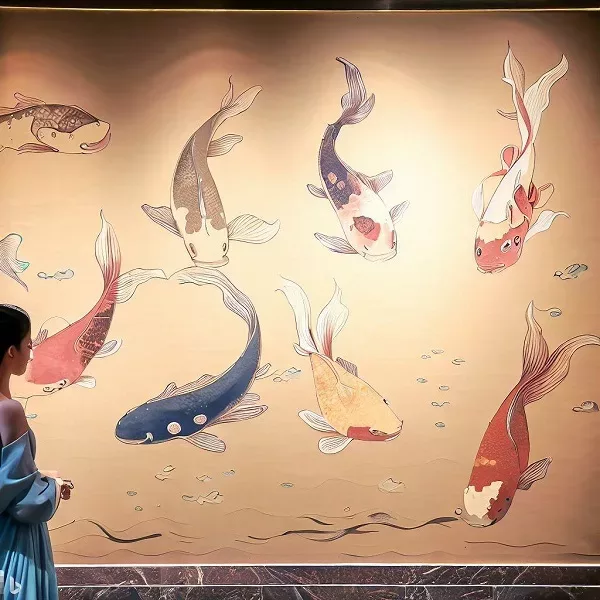 The evolution of koi fish art through the centuries